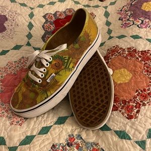 Van Gogh Sunflower Vans🌻